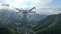 Çin'in Doğusunda 220Kv Enerji Nakil Hattı İnşaatı Son Sürat Devam Ediyor