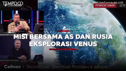 Rencana Rusia dan Amerika Kerja Sama Eksplorasi Planet Venus
