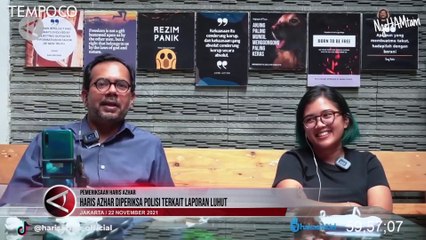 Buntut Kasus Laporan Luhut, Haris Azhar Diperiksa Polisi