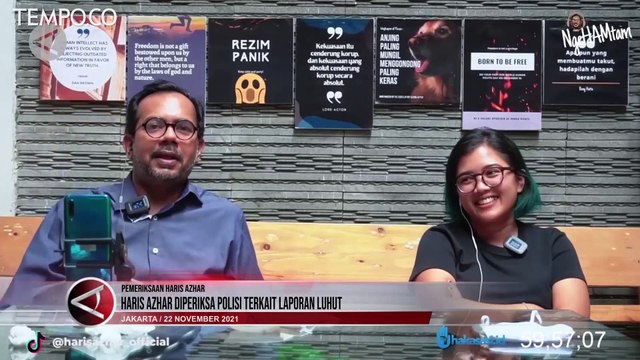 Buntut Kasus Laporan Luhut, Haris Azhar Diperiksa Polisi