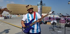 A musician who is invited for Argentina’s World Cup matches