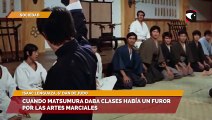 Cuando Matsumura daba clases había un furor por las artes marciales