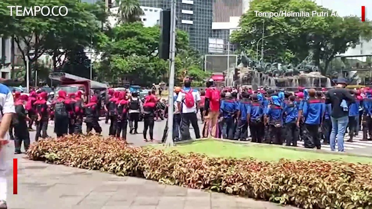 Geruduk Jakarta, Ini Tiga Tuntutan yang Dilayangkan Buruh pada Pemerintah