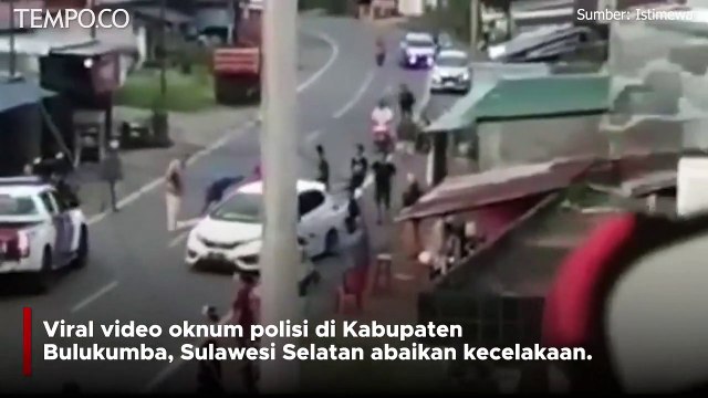 Mobil Polisi Abaikan Korban Kecelakaan, Ini Alasannya Tak Menolong
