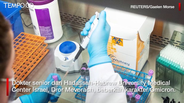 Ahli Israel Sebut Varian Omicron Lebih Menular, tapi Tak Terlalu Berbahaya