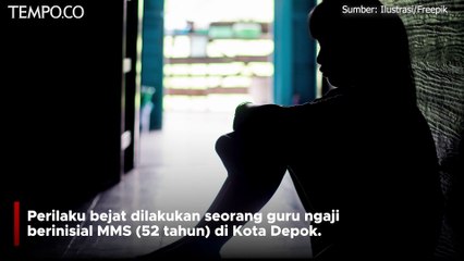 Download Video: Modal RP 10 Ribu, Guru Ngaji di Depok Cabuli Anak Muridnya Sendiri