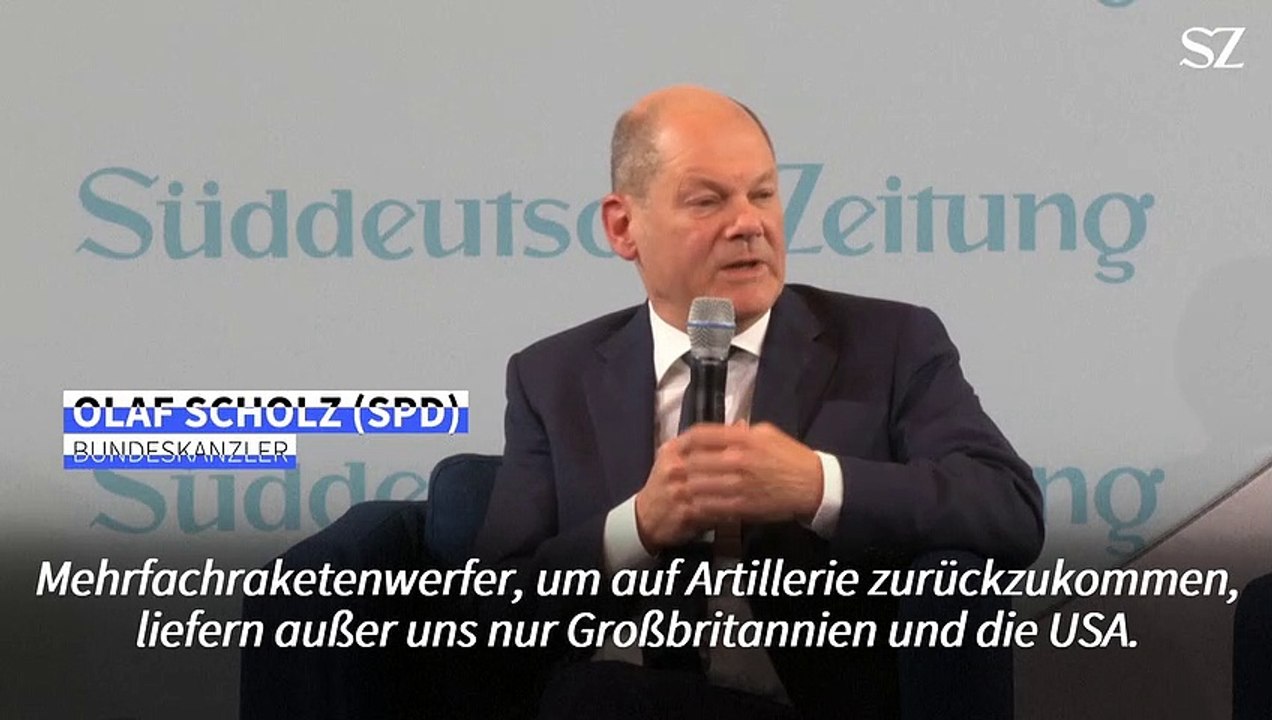 Scholz verteidigt deutsche Waffenlieferungen für die Ukraine