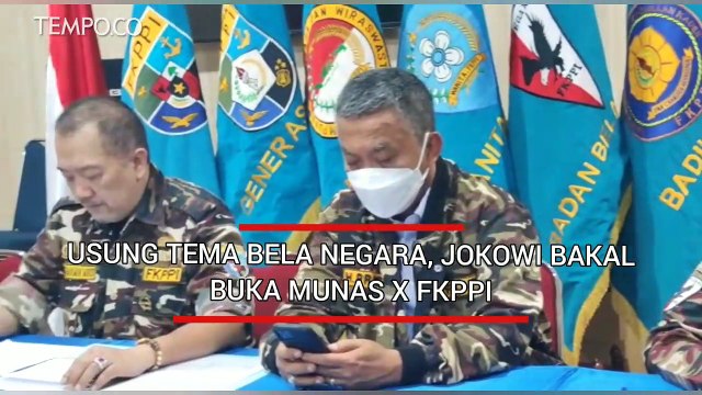 Usung Tema Bela Negara, Jokowi Bakal Buka Munas X FKPPI