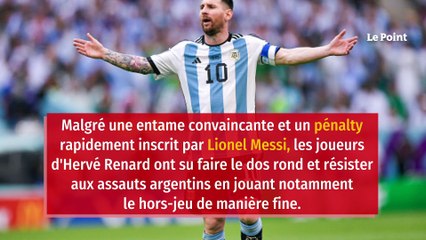 L’Argentine de Messi tombe de très haut face à l’Arabie saoudite !