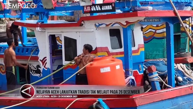 Peringati Tragedi Tsunami, Nelayan Aceh Tak Melaut pada 26 Desember