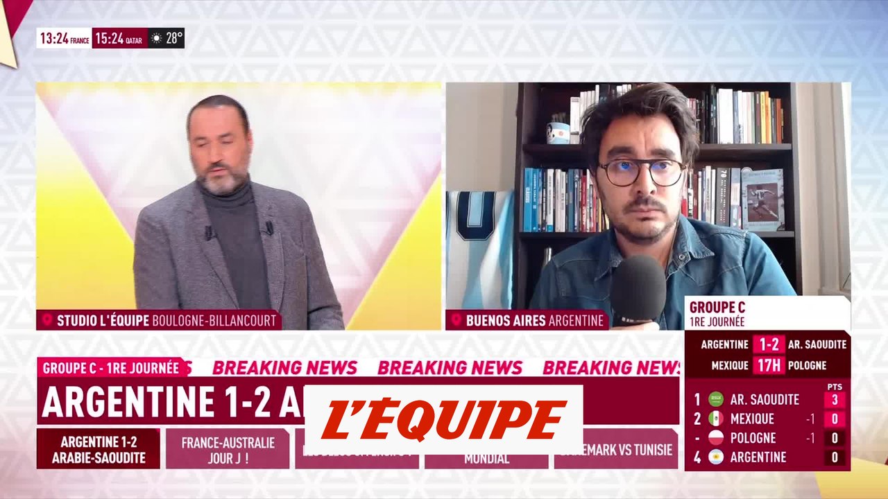 Georges Quirino-Chaves : « C'est la douche froide pour l'Argentine » - Foot - CM 2022