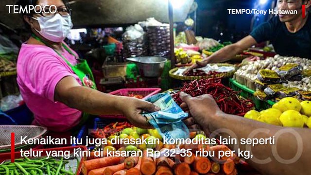 Permintaan Tinggi, Cabai Rawit Merah Tembus Rp 100 Ribu Per Kilogram