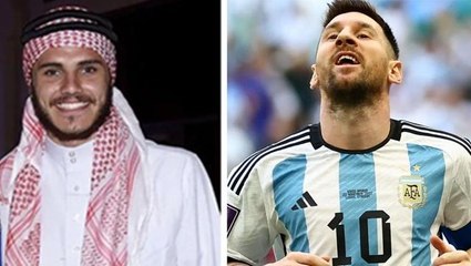 Almayacaktın Icardi'nin ahını! Galatasaraylılar Messi ile dalga geçiyor