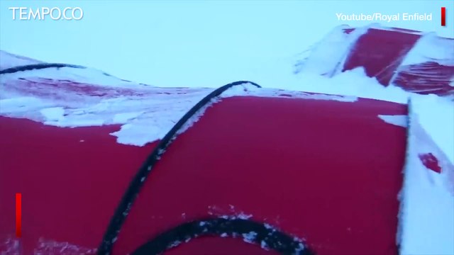 Ekspedisi Royal Enfield Himalayan Jelajahi Kutub Selatan, Lintasi Iklim Ekstrem