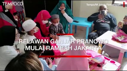 Mulai Rambah Jakarta, Relawan Ganjar Pranowo Center Lakukan Kerja Sosial
