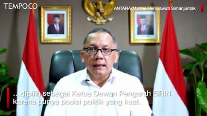 Megawati Jadi Ketua Dewan Pengarah, Kepala BRIN: Untuk Dukungan Politik