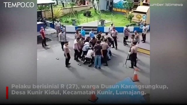 ODGJ Serang Polres Lumajang saat Apel, Obatnya Habis