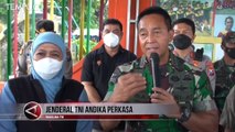 Panglima TNI Andika Perkasa Petakan Rute Bantuan Korban Erupsi Semeru dari Udara