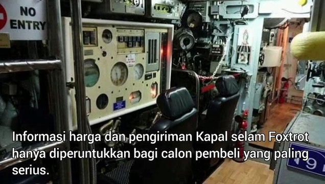 Kapal Selam Kelas Foxtrot Rusia akan Dijual untuk Sipil