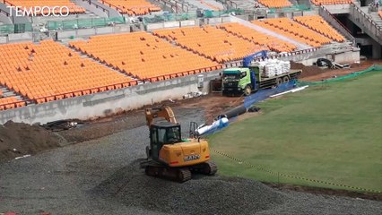 Minggu ke-123, Pengerjaan Jakarta International Stadium Capai 93,85 Persen