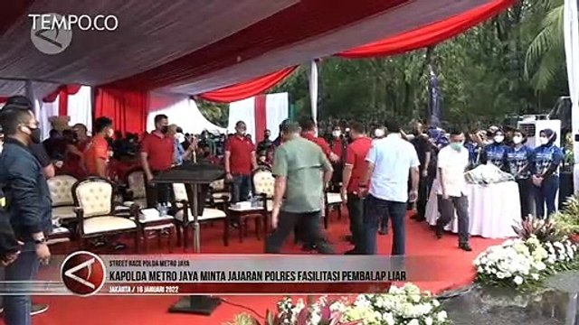 Kapolda Metro Jaya Minta Jajaran Polres Fasilitasi Pembalap Liar