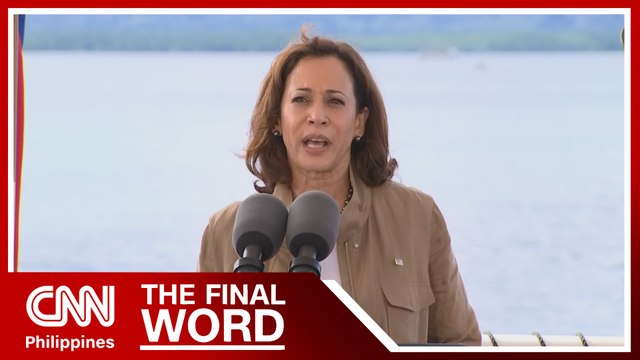 Harris: U.S. to back PH amid maritime tensions with China