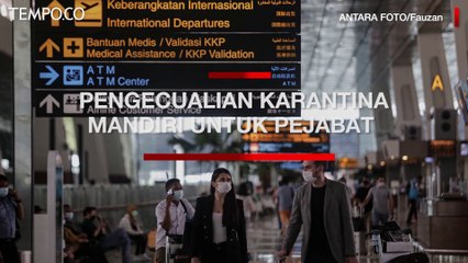 Pengecualian Karantina Mandiri untuk Pejabat, Ini Penjelasan Kepala BNPB