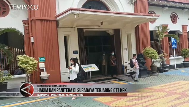 KPK Sita Uang 140 Juta Rupiah dari OTT Hakim PN Surabaya Itong Isnaeni