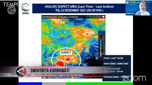 Deteksi Potensi Siklon, BMKG Keluarkan Peringatan Dini untuk Tiga Provinsi