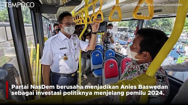 Pengamat Nilai Ada Usaha Partai NasDem Jadikan Anies Baswedan Investasi