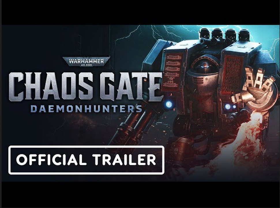Warhammer 40K Chaos Gate | Daemonhunters - Duty Eternal | Official Reveal Trailer