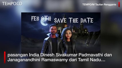 Pandemi Covid-19, Pasangan India Menikah ala Harry Potter di Metaverse