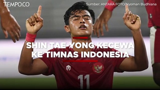 Meski Menang Lawan Timor Leste, Shin Tae-yong Kecewa ke Timnas Indonesia, Kok Bisa?