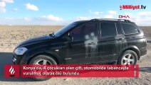 Konya'da karı koca araç içinde ölü bulundu