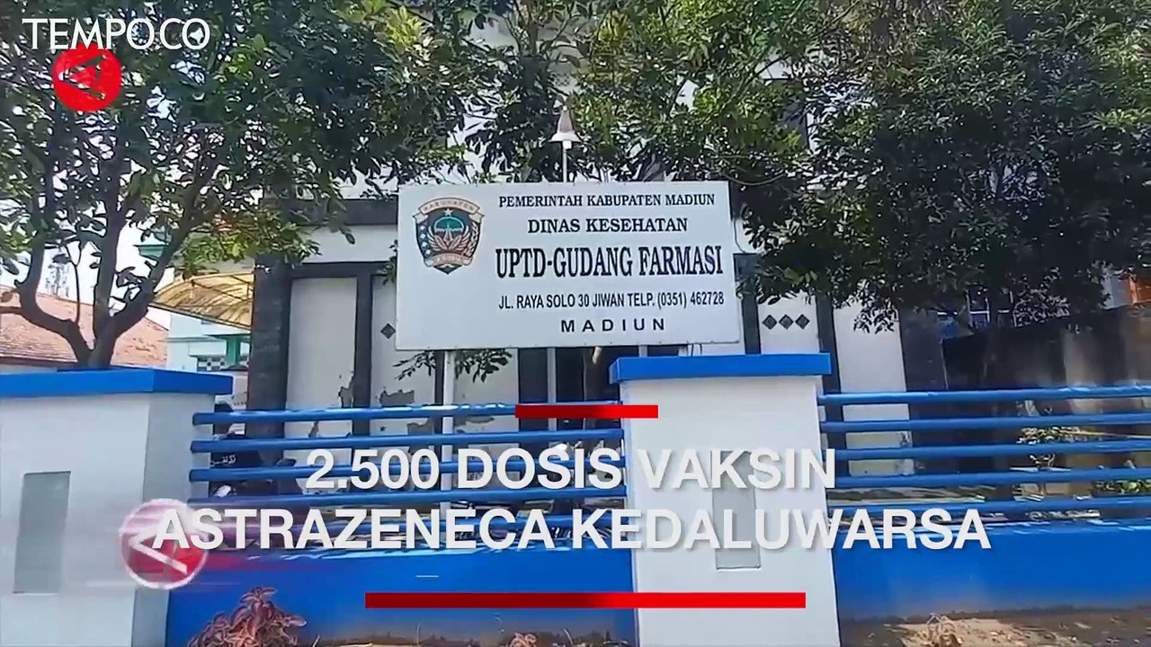 2.500 Dosis Vaksin Astrazeneca Kedaluwarsa di Madiun, Ini Penjelasan Dinkes