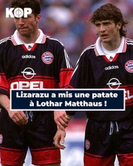 Lizarazu a mis une patate à Lothar Matthaus !