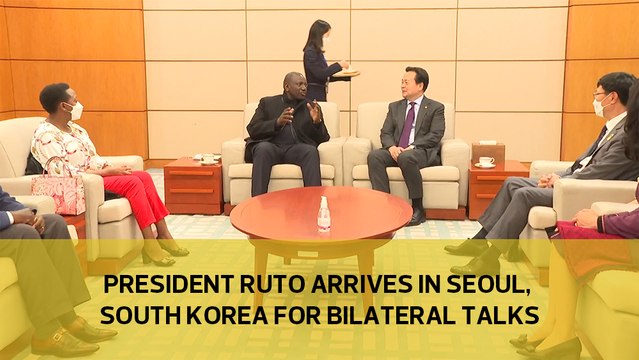 President Ruto arrives in Seoul, South Korea for bilateral talks