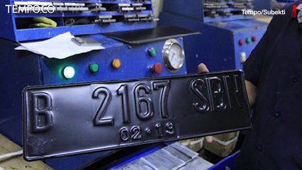 Berlaku Pertengahan Tahun 2022, Ini Syarat Dapatkan Pelat Nomor Putih