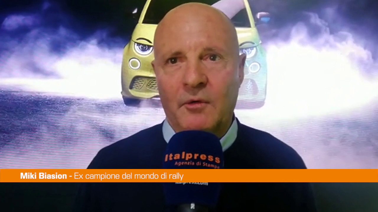 Biasion "500 Abarth elettrica veloce e facile da guidare"