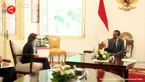 Presiden Jokowi Terima Kunjungan Menteri Angkatan Bersenjata Prancis