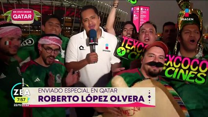 Aficionados en Qatar dan su pronóstico para el México vs. Polonia