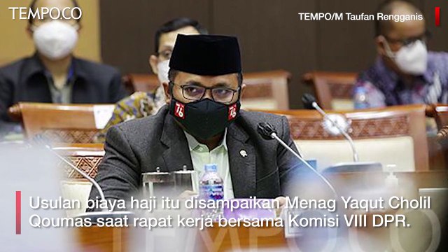 Menteri Agama Yaqut Usul Biaya Haji 2022 Sebesar Rp 45 Juta