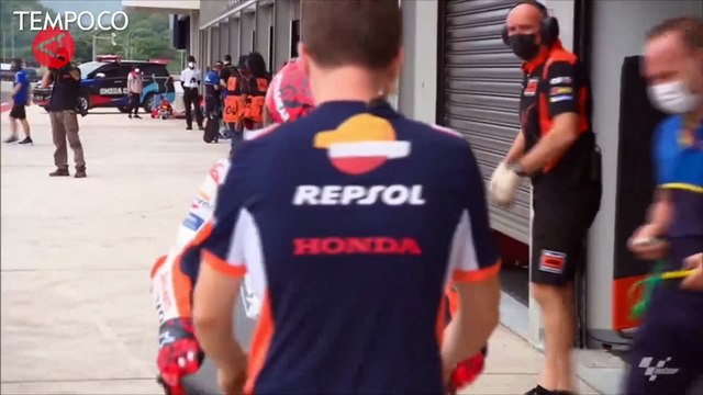 Luca Marini Tercepat di Hari Kedua Tes Pra Musim MotoGP di Sirkuit Mandalika