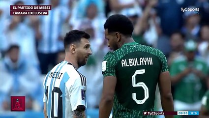 El grito de Messi en la derrota de Argentina vs. Arabia Saudita: "La concha de su madre"
