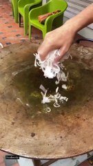 Noodles Making  #shorts #streetfood