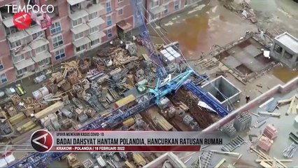 Tải video: Badai Hantam Polandia, Robohkan Crane 20 Meter dan Rusak Ratusan Rumah