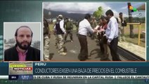 Gremio de transportistas públicos y carga pesada anuncian paro nacional en Perú