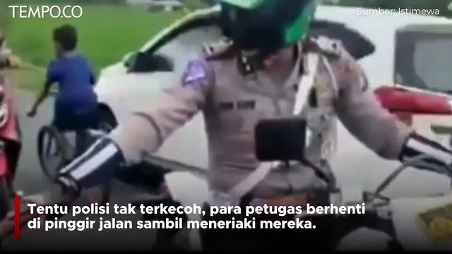 Takut Ditilang, Pemuda ini Pura-pura Jadi Petani untuk Kelabui Polisi