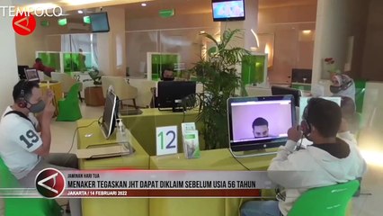 Menaker Tegaskan JHT Bisa Keluar Sebelum Usia 56, Cair 30 Persen