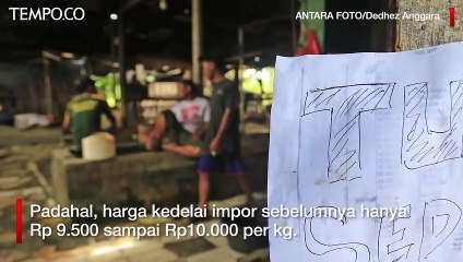 Produsen Tahu dan Tempe Jabodetabek Mulai Mogok Produksi